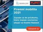 Zúčastněte se průzkumu Firemní mobilita 2021, získáte data, speciál a můžete i soutěžit