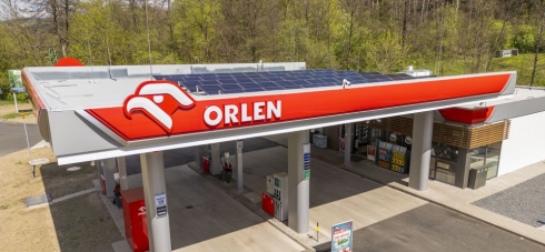 Fotovoltaické elektrárny na čerpacích stanicích Orlen